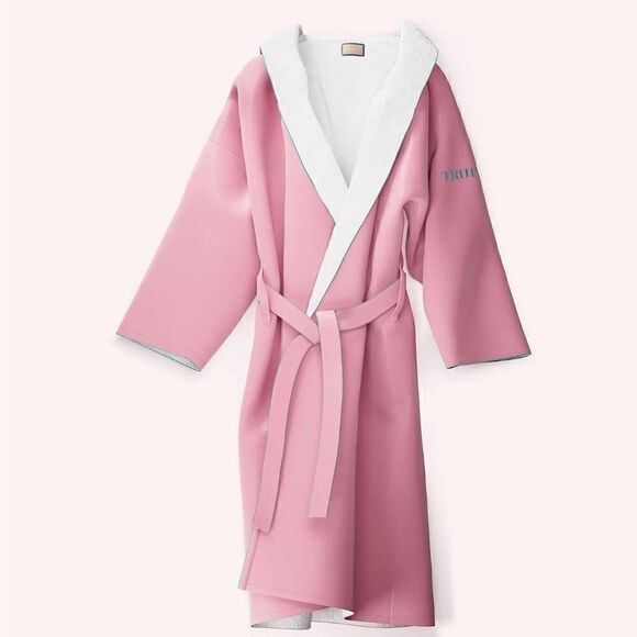 TRULY Other - Women’s TRULY Signature Luxury Bathrobe VEGAN Full Length Robe With Hood